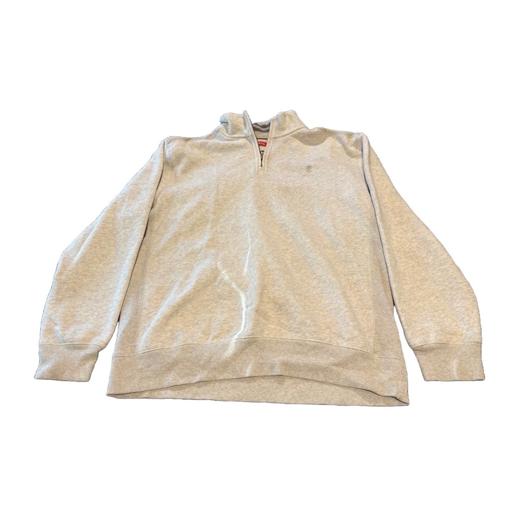IZOD MENS TAN 3/4‎ Sweater Size Large